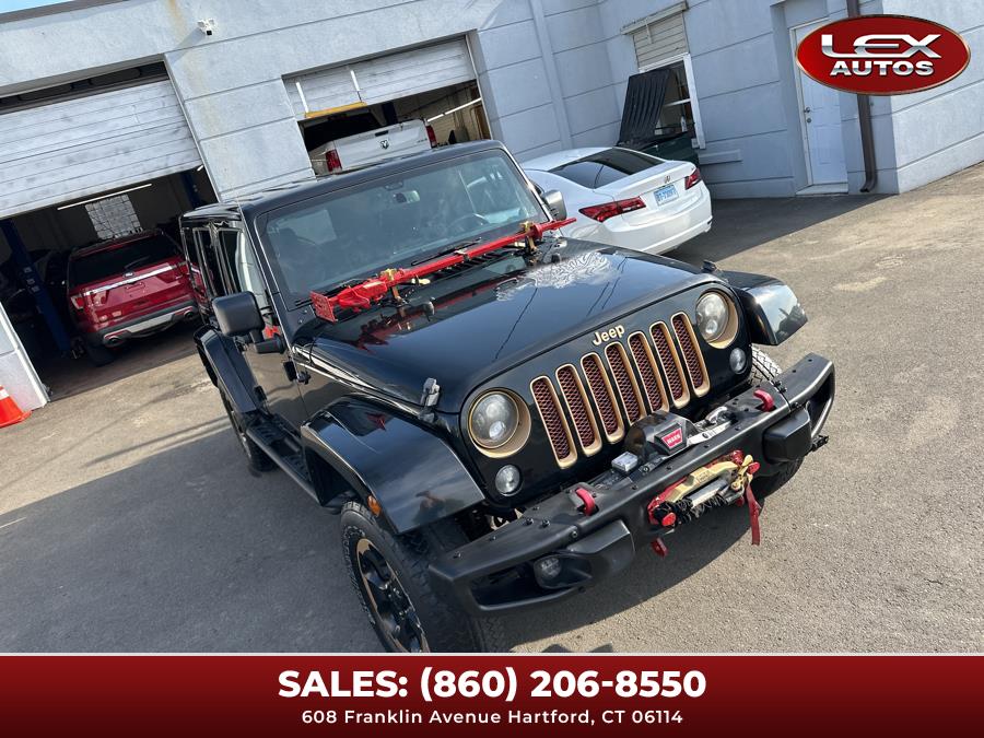 2014 Jeep Wrangler Unlimited 4WD 4dr Sahara, available for sale in Hartford, Connecticut | Lex Autos LLC. Hartford, Connecticut 2014 Jeep Wrangler Unlimited 4WD 4dr Sahara, available for sale in Hartford, Connecticut | Lex Autos LLC. Hartford, Connecticut