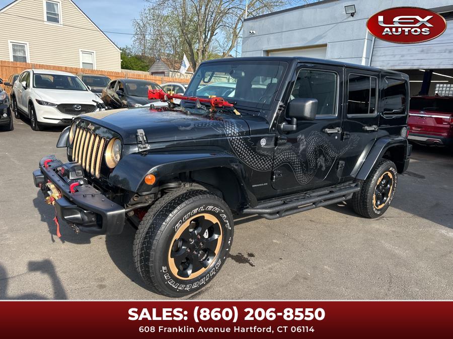 2014 Jeep Wrangler Unlimited 4WD 4dr Sahara, available for sale in Hartford, Connecticut | Lex Autos LLC. Hartford, Connecticut 2014 Jeep Wrangler Unlimited 4WD 4dr Sahara, available for sale in Hartford, Connecticut | Lex Autos LLC. Hartford, Connecticut