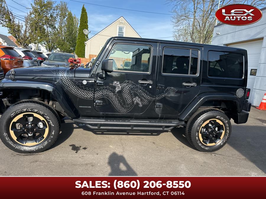2014 Jeep Wrangler Unlimited 4WD 4dr Sahara, available for sale in Hartford, Connecticut | Lex Autos LLC. Hartford, Connecticut 2014 Jeep Wrangler Unlimited 4WD 4dr Sahara, available for sale in Hartford, Connecticut | Lex Autos LLC. Hartford, Connecticut