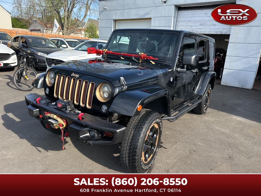 2014 Jeep Wrangler Unlimited 4WD 4dr Sahara, available for sale in Hartford, Connecticut | Lex Autos LLC. Hartford, Connecticut 2014 Jeep Wrangler Unlimited 4WD 4dr Sahara, available for sale in Hartford, Connecticut | Lex Autos LLC. Hartford, Connecticut