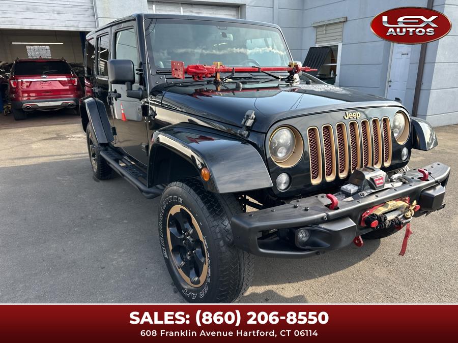 2014 Jeep Wrangler Unlimited 4WD 4dr Sahara, available for sale in Hartford, Connecticut | Lex Autos LLC. Hartford, Connecticut 2014 Jeep Wrangler Unlimited 4WD 4dr Sahara, available for sale in Hartford, Connecticut | Lex Autos LLC. Hartford, Connecticut
