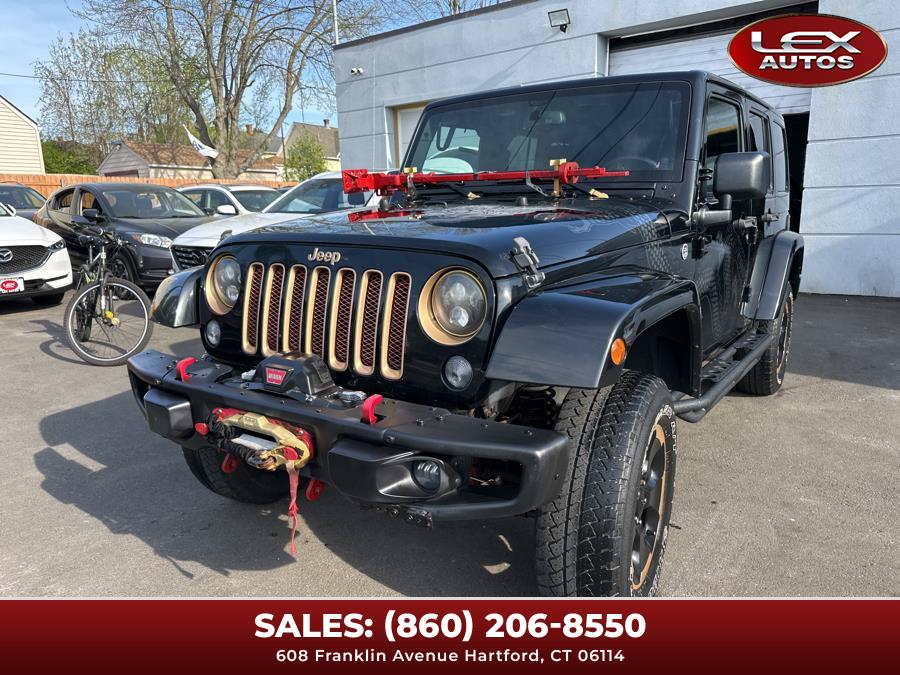 2014 Jeep Wrangler Unlimited 4WD 4dr Sahara, available for sale in Hartford, Connecticut | Lex Autos LLC. Hartford, Connecticut 2014 Jeep Wrangler Unlimited 4WD 4dr Sahara, available for sale in Hartford, Connecticut | Lex Autos LLC. Hartford, Connecticut