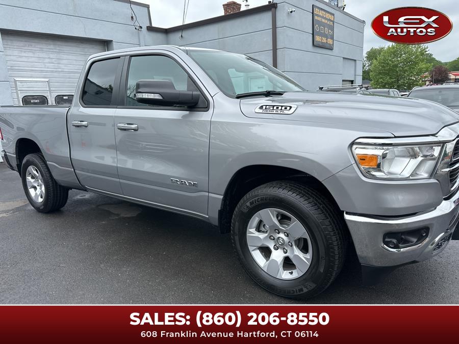 2021 Ram 1500 Big Horn 4x4 Quad Cab 6''4" Box, available for sale in Hartford, Connecticut | Lex Autos LLC. Hartford, Connecticut 2021 Ram 1500 Big Horn 4x4 Quad Cab 6''4" Box, available for sale in Hartford, Connecticut | Lex Autos LLC. Hartford, Connecticut