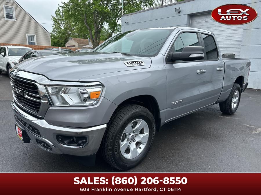 2021 Ram 1500 Big Horn 4x4 Quad Cab 6''4" Box, available for sale in Hartford, Connecticut | Lex Autos LLC. Hartford, Connecticut 2021 Ram 1500 Big Horn 4x4 Quad Cab 6''4" Box, available for sale in Hartford, Connecticut | Lex Autos LLC. Hartford, Connecticut
