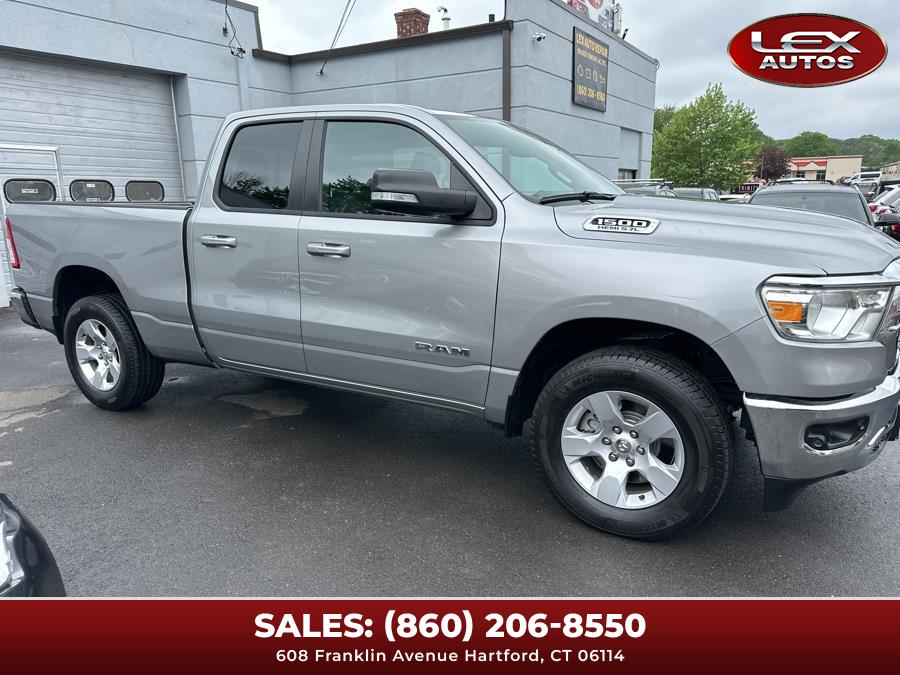 2021 Ram 1500 Big Horn 4x4 Quad Cab 6''4" Box, available for sale in Hartford, Connecticut | Lex Autos LLC. Hartford, Connecticut 2021 Ram 1500 Big Horn 4x4 Quad Cab 6''4" Box, available for sale in Hartford, Connecticut | Lex Autos LLC. Hartford, Connecticut