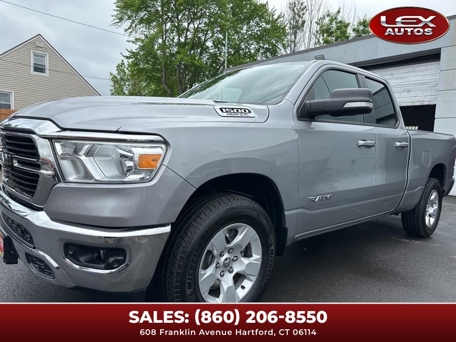 2021 Ram 1500 Big Horn 4x4 Quad Cab 6''4" Box, available for sale in Hartford, Connecticut | Lex Autos LLC. Hartford, Connecticut 2021 Ram 1500 Big Horn 4x4 Quad Cab 6''4" Box, available for sale in Hartford, Connecticut | Lex Autos LLC. Hartford, Connecticut