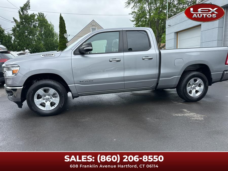 2021 Ram 1500 Big Horn 4x4 Quad Cab 6''4" Box, available for sale in Hartford, Connecticut | Lex Autos LLC. Hartford, Connecticut 2021 Ram 1500 Big Horn 4x4 Quad Cab 6''4" Box, available for sale in Hartford, Connecticut | Lex Autos LLC. Hartford, Connecticut