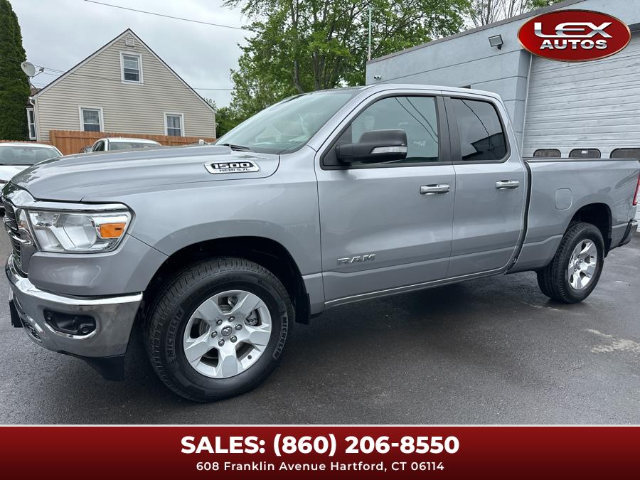 2021 Ram 1500 Big Horn 4x4 Quad Cab 6''4" Box, available for sale in Hartford, Connecticut | Lex Autos LLC. Hartford, Connecticut 2021 Ram 1500 Big Horn 4x4 Quad Cab 6''4" Box, available for sale in Hartford, Connecticut | Lex Autos LLC. Hartford, Connecticut