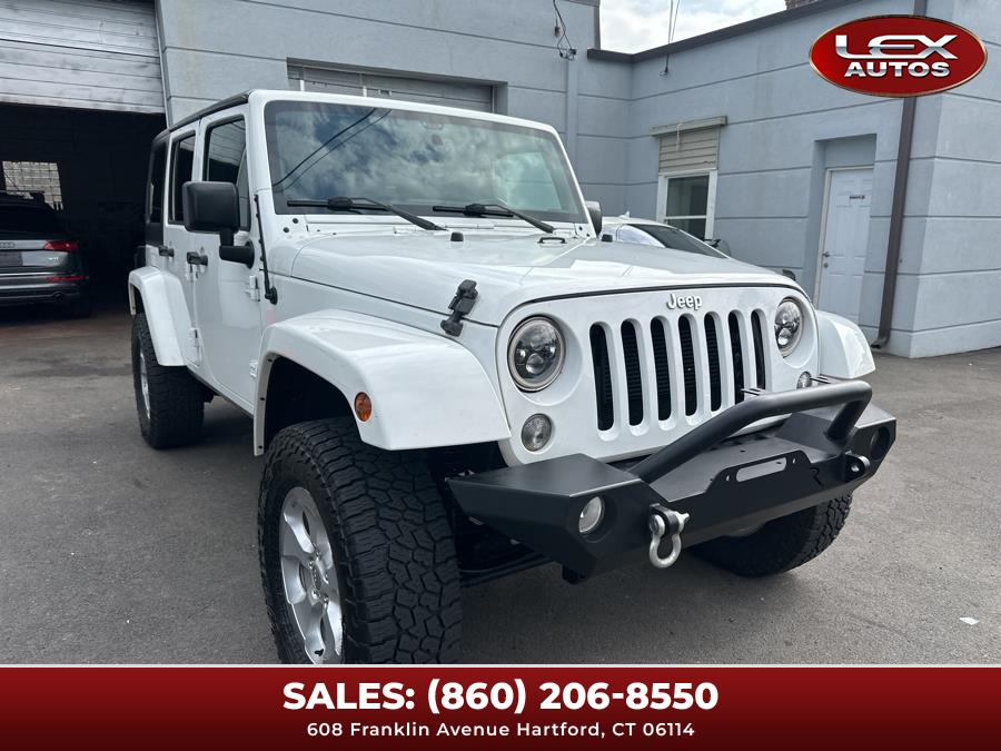 2015 Jeep Wrangler Unlimited 4WD 4dr Sahara, available for sale in Hartford, Connecticut | Lex Autos LLC. Hartford, Connecticut 2015 Jeep Wrangler Unlimited 4WD 4dr Sahara, available for sale in Hartford, Connecticut | Lex Autos LLC. Hartford, Connecticut