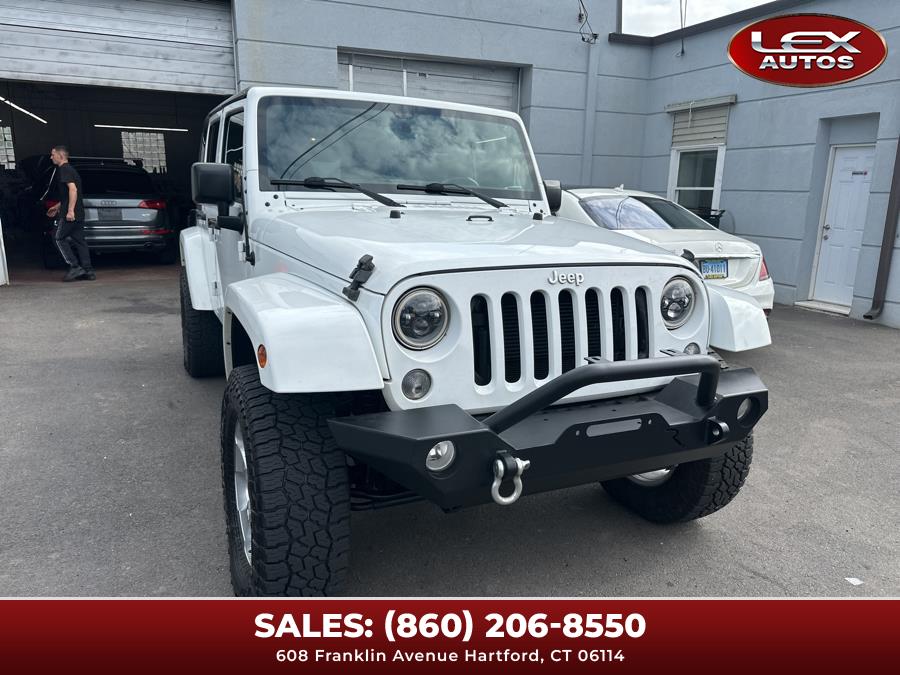 2015 Jeep Wrangler Unlimited 4WD 4dr Sahara, available for sale in Hartford, Connecticut | Lex Autos LLC. Hartford, Connecticut 2015 Jeep Wrangler Unlimited 4WD 4dr Sahara, available for sale in Hartford, Connecticut | Lex Autos LLC. Hartford, Connecticut