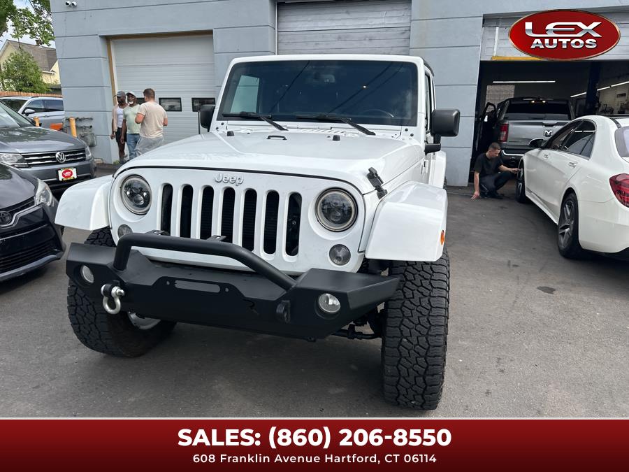 2015 Jeep Wrangler Unlimited 4WD 4dr Sahara, available for sale in Hartford, Connecticut | Lex Autos LLC. Hartford, Connecticut 2015 Jeep Wrangler Unlimited 4WD 4dr Sahara, available for sale in Hartford, Connecticut | Lex Autos LLC. Hartford, Connecticut