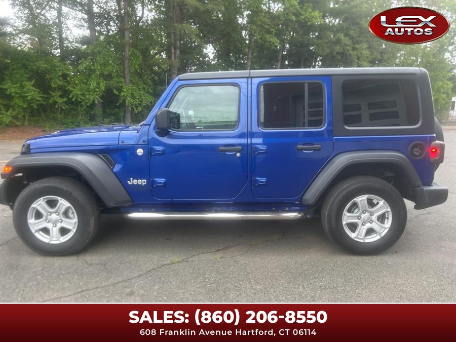 2020 Jeep Wrangler Unlimited Sport S 4x4, available for sale in Hartford, Connecticut | Lex Autos LLC. Hartford, Connecticut 2020 Jeep Wrangler Unlimited Sport S 4x4, available for sale in Hartford, Connecticut | Lex Autos LLC. Hartford, Connecticut