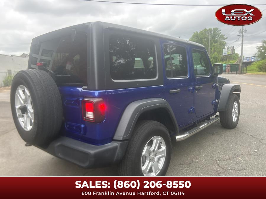 2020 Jeep Wrangler Unlimited Sport S 4x4, available for sale in Hartford, Connecticut | Lex Autos LLC. Hartford, Connecticut 2020 Jeep Wrangler Unlimited Sport S 4x4, available for sale in Hartford, Connecticut | Lex Autos LLC. Hartford, Connecticut