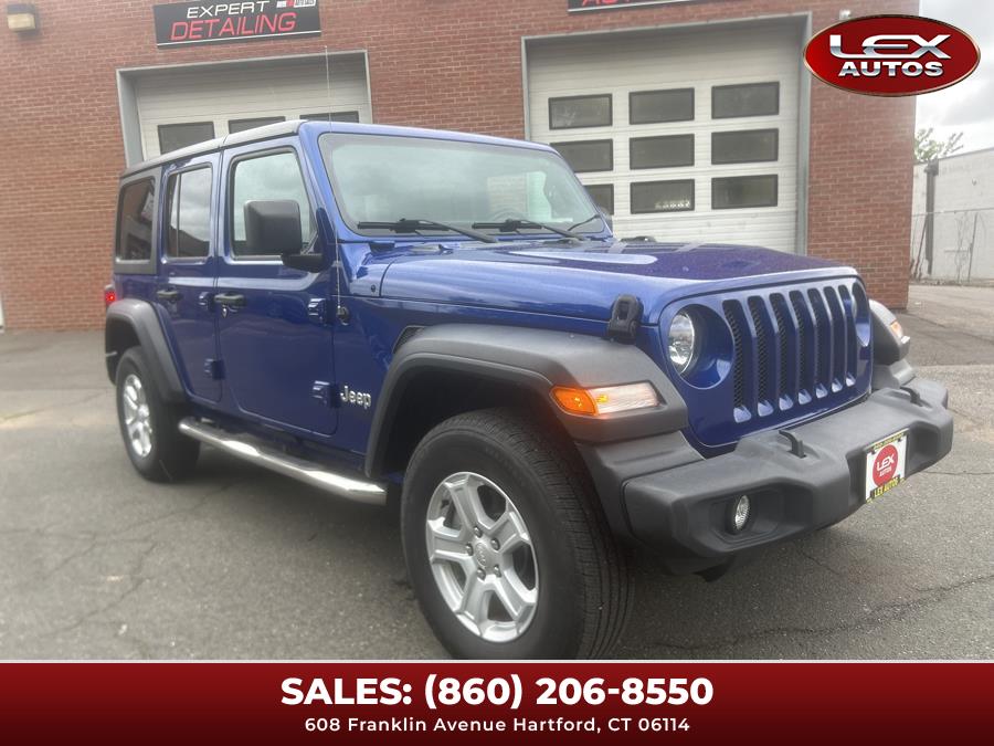 2020 Jeep Wrangler Unlimited Sport S 4x4, available for sale in Hartford, Connecticut | Lex Autos LLC. Hartford, Connecticut 2020 Jeep Wrangler Unlimited Sport S 4x4, available for sale in Hartford, Connecticut | Lex Autos LLC. Hartford, Connecticut