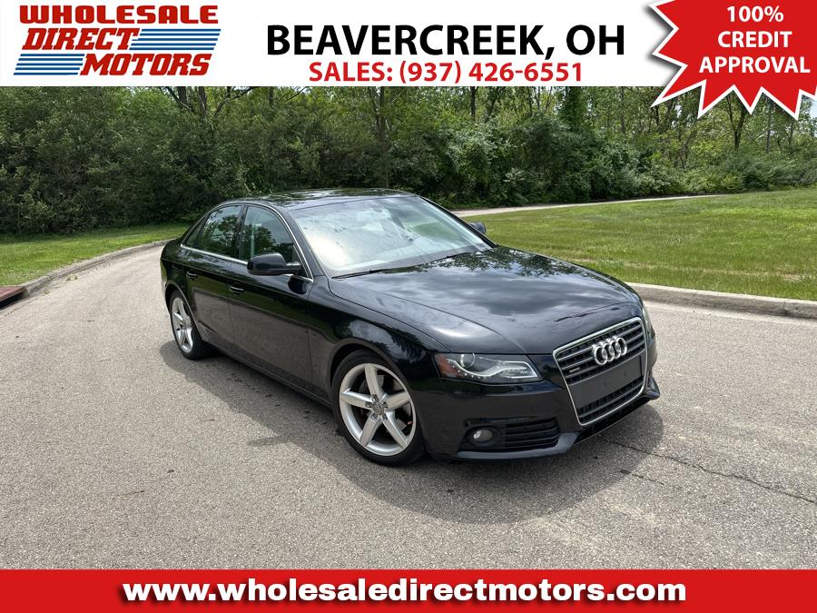 2011 Audi A4 4dr Sdn Auto quattro 2.0T Premium Plus, available for sale in Beavercreek, Ohio | Wholesale Direct Motors. Beavercreek, Ohio 2011 Audi A4 4dr Sdn Auto quattro 2.0T Premium Plus, available for sale in Beavercreek, Ohio | Wholesale Direct Motors. Beavercreek, Ohio