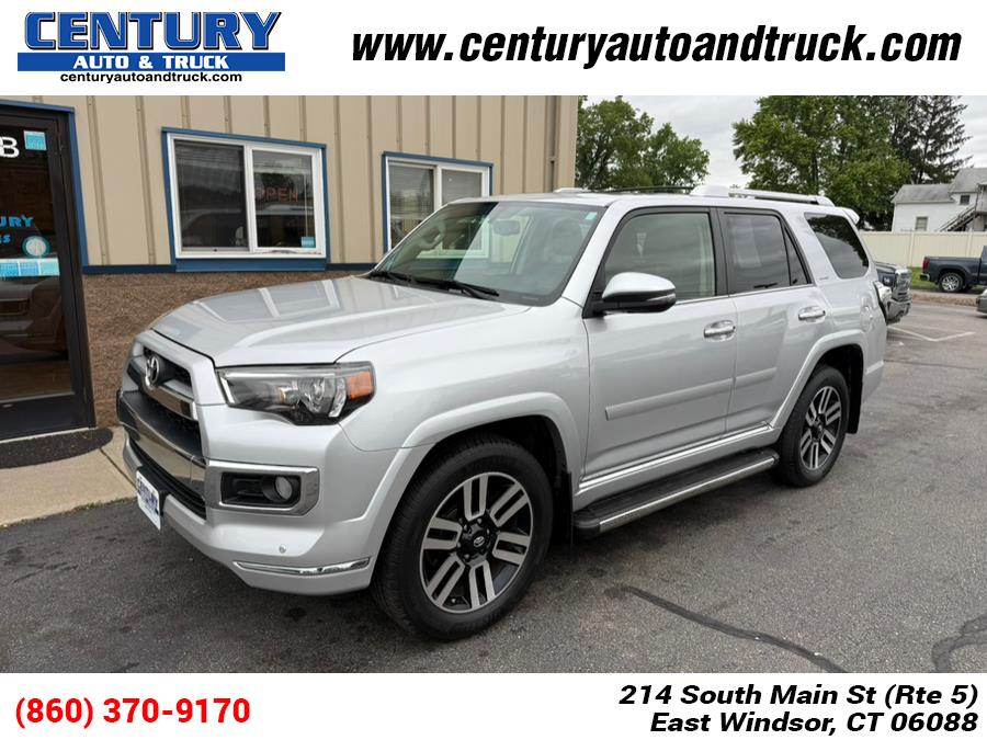 2017 Toyota 4Runner Limited 4WD (Natl), available for sale in East Windsor, Connecticut | Century Auto And Truck. East Windsor, Connecticut 2017 Toyota 4Runner Limited 4WD (Natl), available for sale in East Windsor, Connecticut | Century Auto And Truck. East Windsor, Connecticut