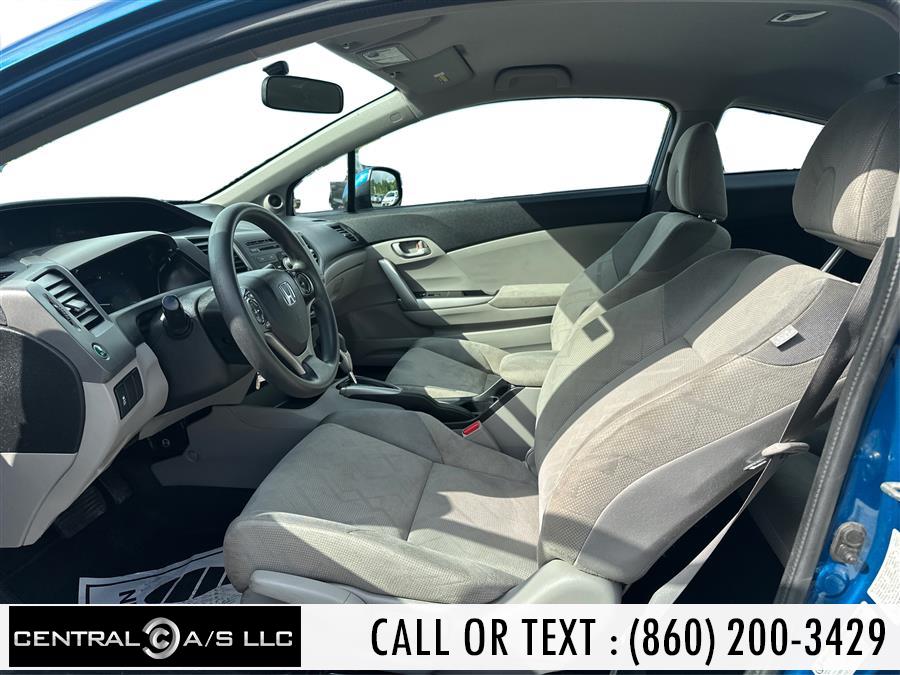 2012 Honda Civic Cpe 2dr Auto LX, available for sale in East Windsor, Connecticut | Central A/S LLC. East Windsor, Connecticut 2012 Honda Civic Cpe 2dr Auto LX, available for sale in East Windsor, Connecticut | Central A/S LLC. East Windsor, Connecticut
