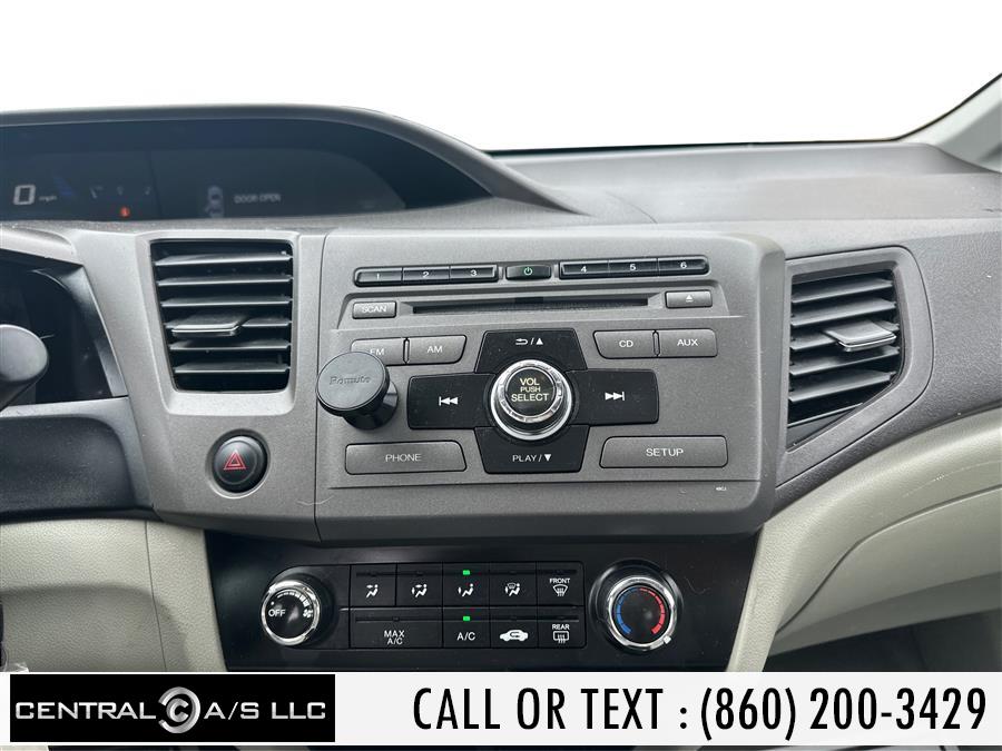 2012 Honda Civic Sdn 4dr Auto EX, available for sale in East Windsor, Connecticut | Central A/S LLC. East Windsor, Connecticut 2012 Honda Civic Sdn 4dr Auto EX, available for sale in East Windsor, Connecticut | Central A/S LLC. East Windsor, Connecticut