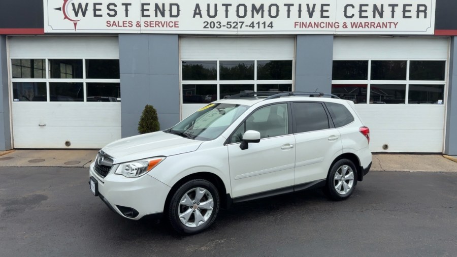 2015 Subaru Forester 4dr CVT 2.5i Limited PZEV, available for sale in Waterbury, Connecticut | West End Automotive Center. Waterbury, Connecticut