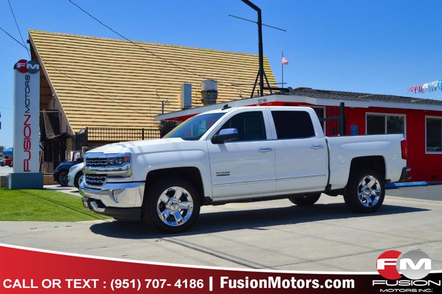 2018 Chevrolet Silverado 1500 2WD Crew Cab 143.5" LTZ w/1LZ, available for sale in Moreno Valley, California | Fusion Motors Inc. Moreno Valley, California 2018 Chevrolet Silverado 1500 2WD Crew Cab 143.5" LTZ w/1LZ, available for sale in Moreno Valley, California | Fusion Motors Inc. Moreno Valley, California