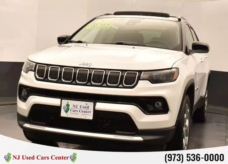 2022 Jeep Compass Limited Sport Utility 4D, available for sale in Irvington, New Jersey | NJ Used Cars Center. Irvington, New Jersey