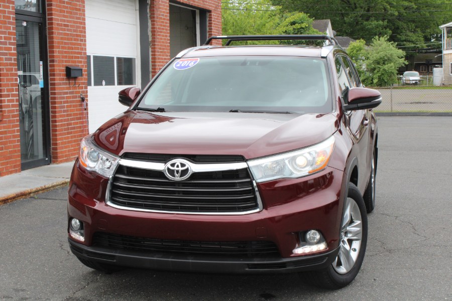 2016 Toyota Highlander AWD 4dr V6 Limited (Natl), available for sale in ENFIELD, Connecticut | Longmeadow Motor Cars. ENFIELD, Connecticut