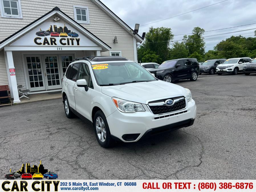 2014 Subaru Forester 4dr Auto 2.5i Premium PZEV, available for sale in East Windsor, Connecticut | Car City LLC. East Windsor, Connecticut 2014 Subaru Forester 4dr Auto 2.5i Premium PZEV, available for sale in East Windsor, Connecticut | Car City LLC. East Windsor, Connecticut