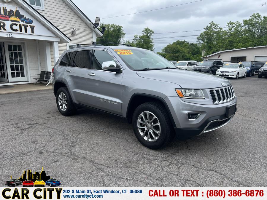 2015 Jeep Grand Cherokee 4WD 4dr Limited, available for sale in East Windsor, Connecticut | Car City LLC. East Windsor, Connecticut 2015 Jeep Grand Cherokee 4WD 4dr Limited, available for sale in East Windsor, Connecticut | Car City LLC. East Windsor, Connecticut