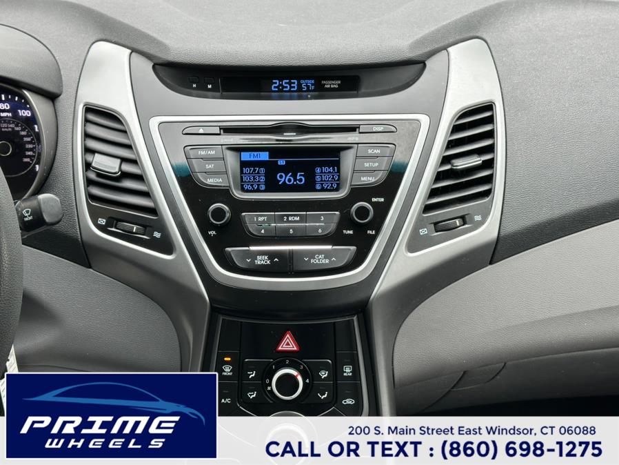 2014 Hyundai Elantra 4dr Sdn Auto SE (Alabama Plant), available for sale in East Windsor, Connecticut | Prime Wheels. East Windsor, Connecticut 2014 Hyundai Elantra 4dr Sdn Auto SE (Alabama Plant), available for sale in East Windsor, Connecticut | Prime Wheels. East Windsor, Connecticut