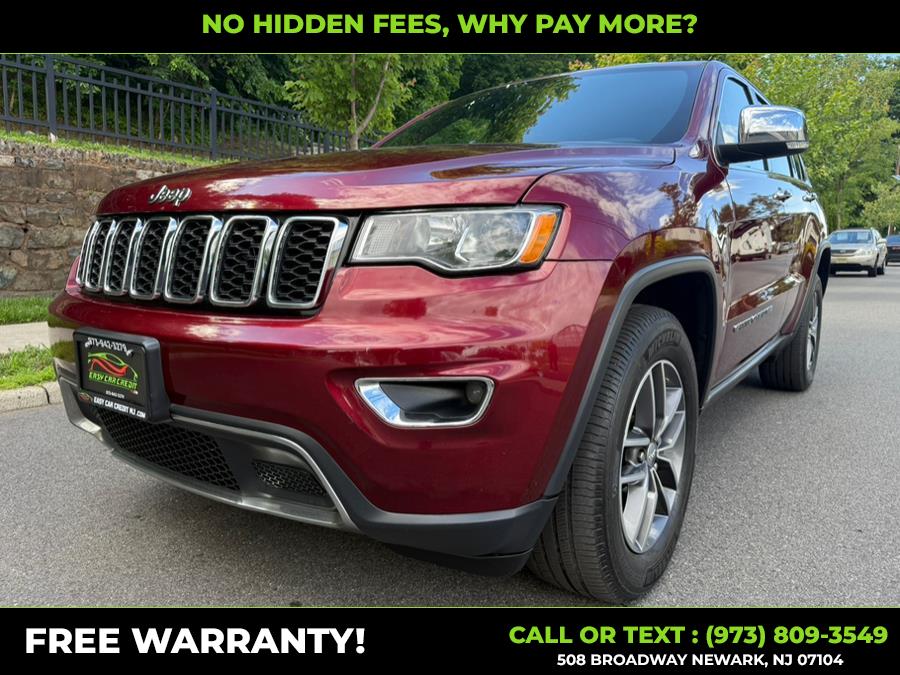 2017 Jeep Grand Cherokee Limited 4x4, available for sale in NEWARK, New Jersey | Easy Credit of Jersey. NEWARK, New Jersey