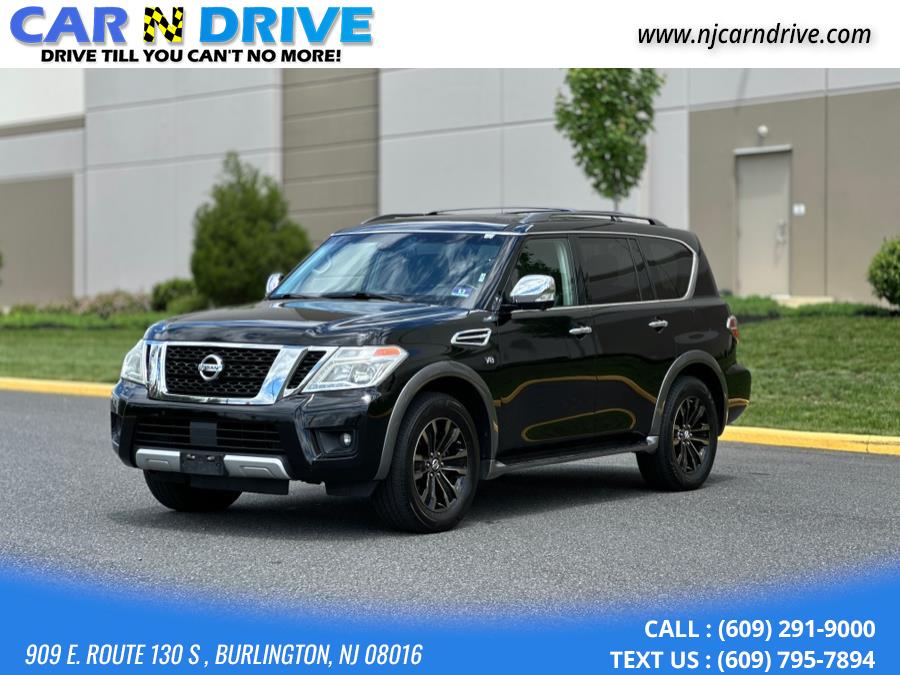 2017 Nissan Armada Platinum, available for sale in Burlington, New Jersey | Car N Drive. Burlington, New Jersey 2017 Nissan Armada Platinum, available for sale in Burlington, New Jersey | Car N Drive. Burlington, New Jersey