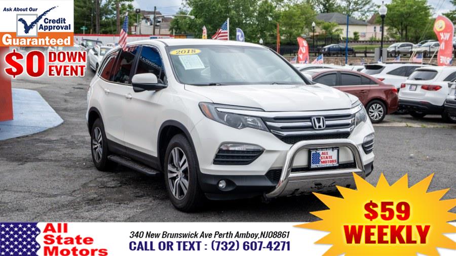 2018 Honda Pilot EX AWD, available for sale in Perth Amboy, New Jersey | All State Motor Inc. Perth Amboy, New Jersey 2018 Honda Pilot EX AWD, available for sale in Perth Amboy, New Jersey | All State Motor Inc. Perth Amboy, New Jersey