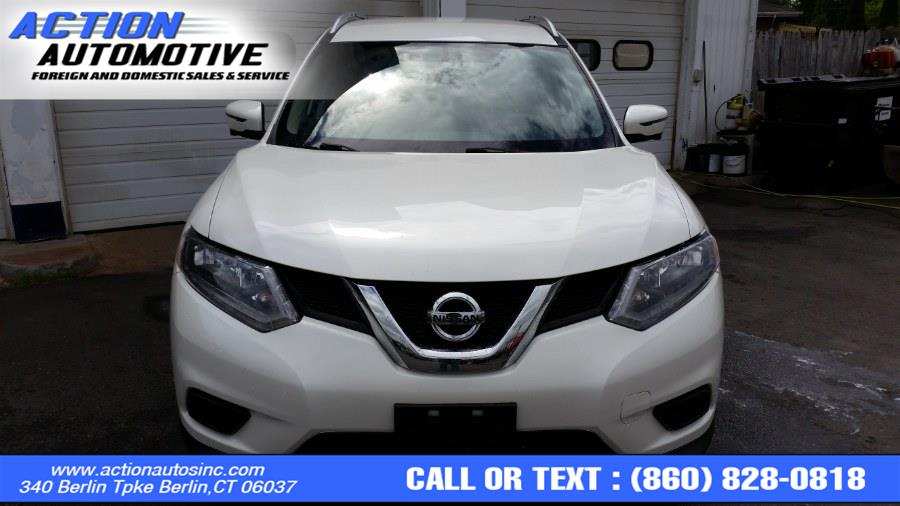2016 Nissan Rogue AWD 4dr SV, available for sale in Berlin, Connecticut | Action Automotive. Berlin, Connecticut 2016 Nissan Rogue AWD 4dr SV, available for sale in Berlin, Connecticut | Action Automotive. Berlin, Connecticut
