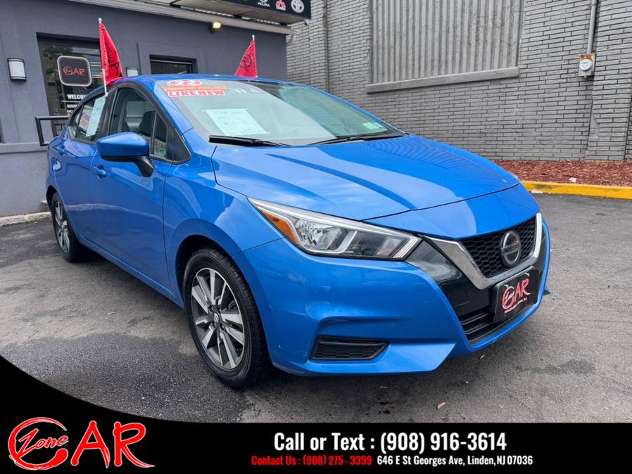 2022 Nissan Versa SV CVT, available for sale in Linden, New Jersey | Car Zone. Linden, New Jersey 2022 Nissan Versa SV CVT, available for sale in Linden, New Jersey | Car Zone. Linden, New Jersey