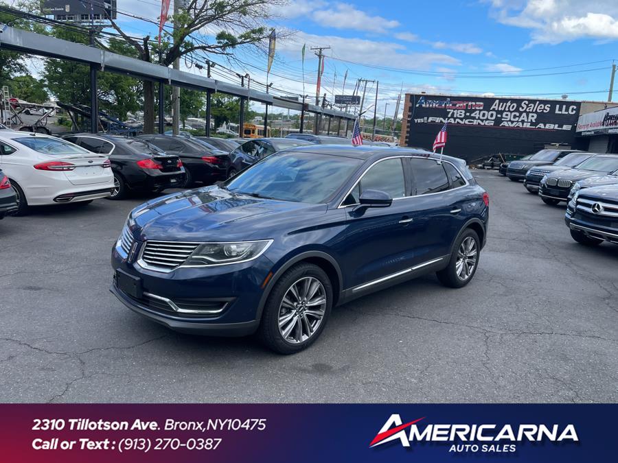 2017 Lincoln MKX Reserve AWD, available for sale in Bronx, New York | Americarna Auto Sales LLC. Bronx, New York 2017 Lincoln MKX Reserve AWD, available for sale in Bronx, New York | Americarna Auto Sales LLC. Bronx, New York