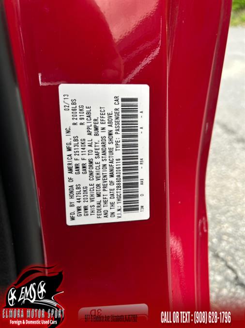 2013 Honda Accord Cpe 2dr V6 Auto EX-L w/Navi, available for sale in Elizabeth, New Jersey | Elmora Motor Sports. Elizabeth, New Jersey 2013 Honda Accord Cpe 2dr V6 Auto EX-L w/Navi, available for sale in Elizabeth, New Jersey | Elmora Motor Sports. Elizabeth, New Jersey