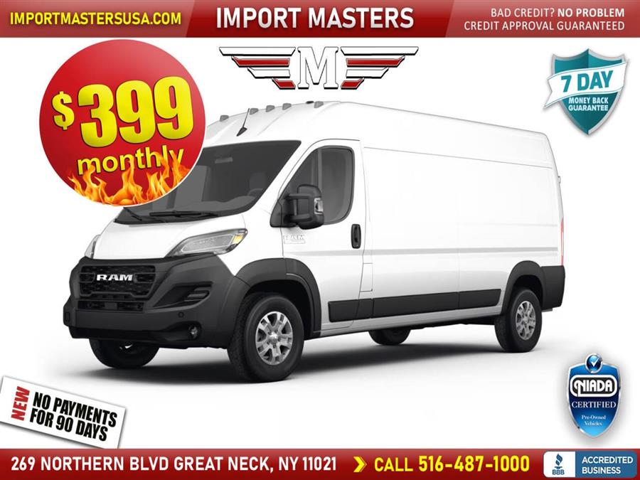 2023 Ram Promaster 2500 159 WB 3dr High Roof Cargo Van, available for sale in Great Neck, New York | Camy Cars. Great Neck, New York 2023 Ram Promaster 2500 159 WB 3dr High Roof Cargo Van, available for sale in Great Neck, New York | Camy Cars. Great Neck, New York