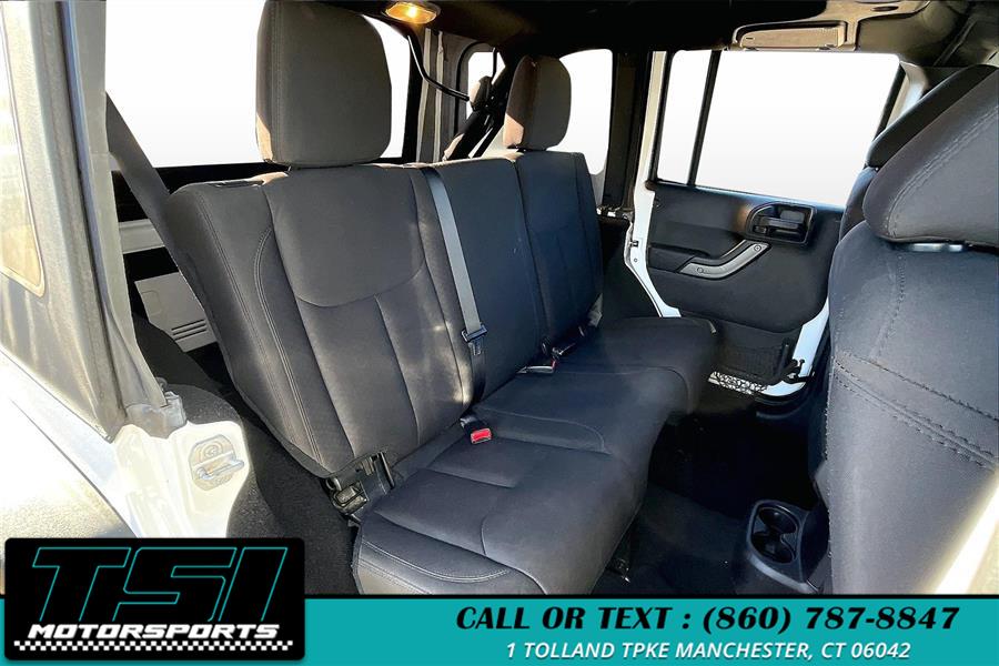 2015 Jeep Wrangler Unlimited 4WD 4dr Sport, available for sale in Manchester, Connecticut | TSI Motorsports. Manchester, Connecticut 2015 Jeep Wrangler Unlimited 4WD 4dr Sport, available for sale in Manchester, Connecticut | TSI Motorsports. Manchester, Connecticut