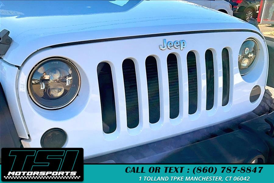 2015 Jeep Wrangler Unlimited 4WD 4dr Sport, available for sale in Manchester, Connecticut | TSI Motorsports. Manchester, Connecticut 2015 Jeep Wrangler Unlimited 4WD 4dr Sport, available for sale in Manchester, Connecticut | TSI Motorsports. Manchester, Connecticut