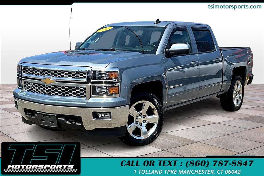 2015 Chevrolet Silverado 1500 4WD Crew Cab 143.5" LT w/1LT, available for sale in Manchester, Connecticut | TSI Motorsports. Manchester, Connecticut 2015 Chevrolet Silverado 1500 4WD Crew Cab 143.5" LT w/1LT, available for sale in Manchester, Connecticut | TSI Motorsports. Manchester, Connecticut
