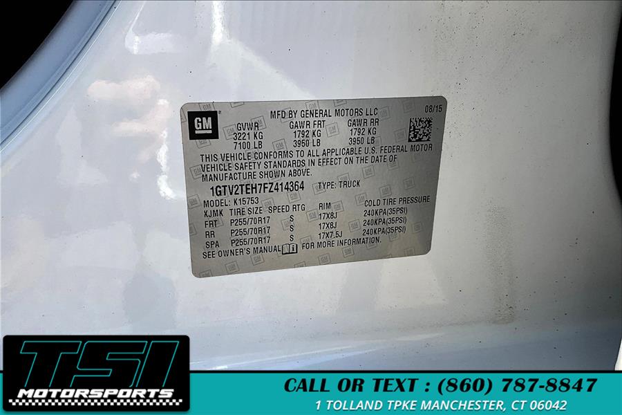 2015 GMC Sierra 1500 4WD Double Cab 143.5", available for sale in Manchester, Connecticut | TSI Motorsports. Manchester, Connecticut 2015 GMC Sierra 1500 4WD Double Cab 143.5", available for sale in Manchester, Connecticut | TSI Motorsports. Manchester, Connecticut