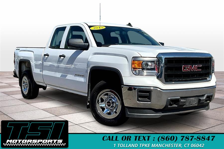 2015 GMC Sierra 1500 4WD Double Cab 143.5", available for sale in Manchester, Connecticut | TSI Motorsports. Manchester, Connecticut 2015 GMC Sierra 1500 4WD Double Cab 143.5", available for sale in Manchester, Connecticut | TSI Motorsports. Manchester, Connecticut