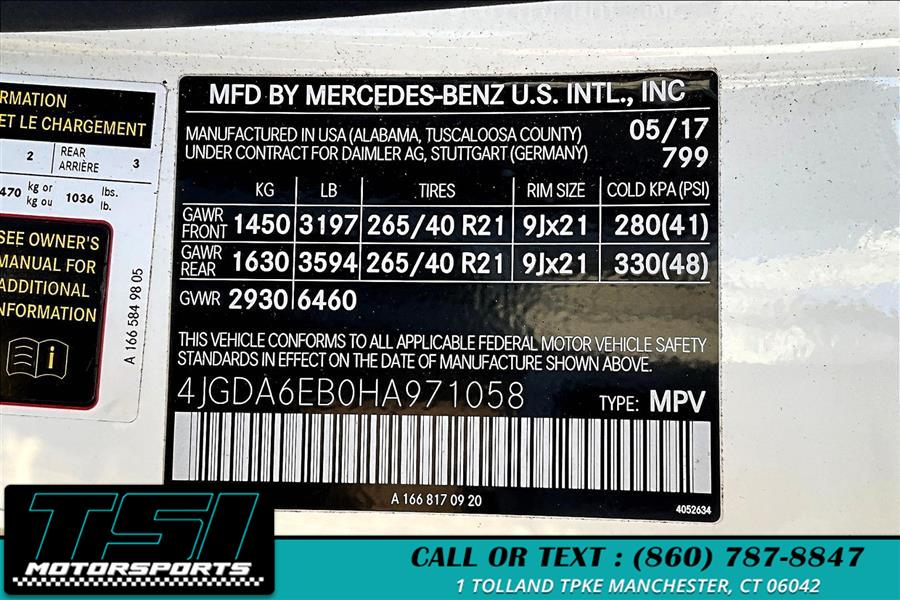 2017 Mercedes-Benz GLE AMG GLE 43 4MATIC SUV, available for sale in Manchester, Connecticut | TSI Motorsports. Manchester, Connecticut 2017 Mercedes-Benz GLE AMG GLE 43 4MATIC SUV, available for sale in Manchester, Connecticut | TSI Motorsports. Manchester, Connecticut