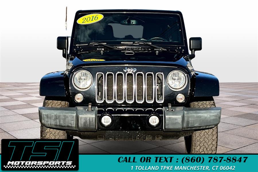 2016 Jeep Wrangler Unlimited 4WD 4dr Sahara, available for sale in Manchester, Connecticut | TSI Motorsports. Manchester, Connecticut 2016 Jeep Wrangler Unlimited 4WD 4dr Sahara, available for sale in Manchester, Connecticut | TSI Motorsports. Manchester, Connecticut