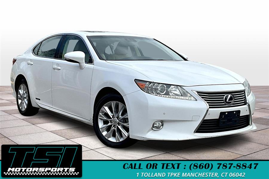 2013 Lexus ES 300h 4dr Sdn Hybrid, available for sale in Manchester, Connecticut | TSI Motorsports. Manchester, Connecticut 2013 Lexus ES 300h 4dr Sdn Hybrid, available for sale in Manchester, Connecticut | TSI Motorsports. Manchester, Connecticut