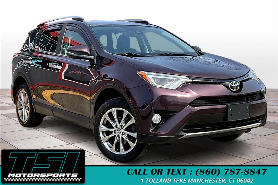 2018 Toyota RAV4 Limited AWD (Natl), available for sale in Manchester, Connecticut | TSI Motorsports. Manchester, Connecticut 2018 Toyota RAV4 Limited AWD (Natl), available for sale in Manchester, Connecticut | TSI Motorsports. Manchester, Connecticut