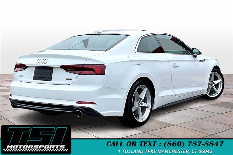 2019 Audi A5 Coupe Premium 45 TFSI quattro, available for sale in Manchester, Connecticut | TSI Motorsports. Manchester, Connecticut 2019 Audi A5 Coupe Premium 45 TFSI quattro, available for sale in Manchester, Connecticut | TSI Motorsports. Manchester, Connecticut