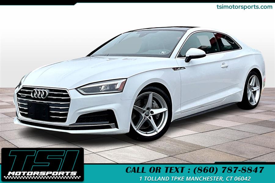 2019 Audi A5 Coupe Premium 45 TFSI quattro, available for sale in Manchester, Connecticut | TSI Motorsports. Manchester, Connecticut 2019 Audi A5 Coupe Premium 45 TFSI quattro, available for sale in Manchester, Connecticut | TSI Motorsports. Manchester, Connecticut