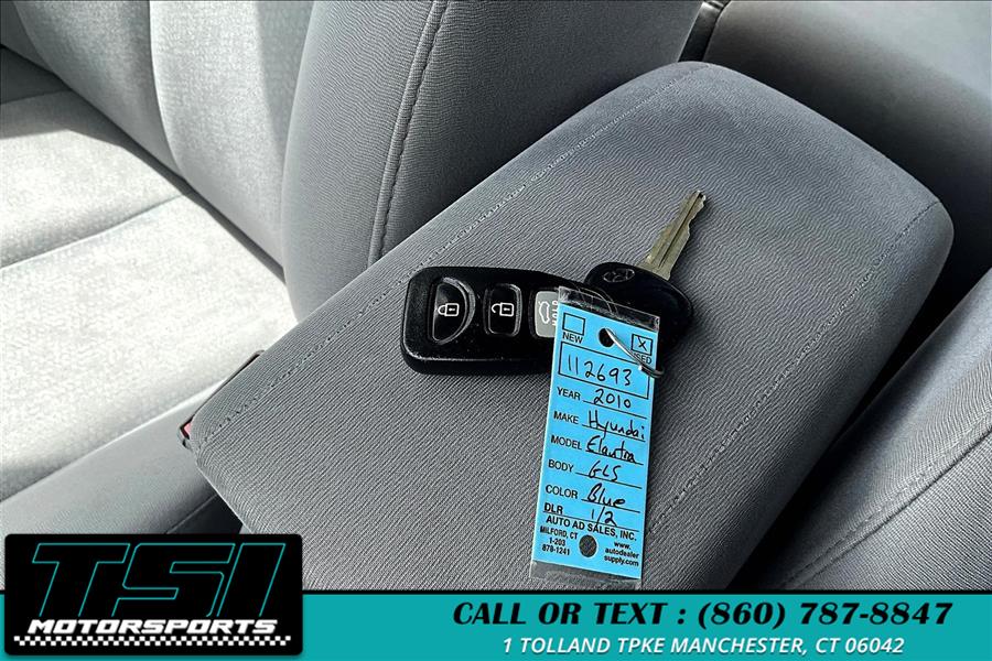 2010 Hyundai Elantra 4dr Sdn Auto GLS, available for sale in Manchester, Connecticut | TSI Motorsports. Manchester, Connecticut 2010 Hyundai Elantra 4dr Sdn Auto GLS, available for sale in Manchester, Connecticut | TSI Motorsports. Manchester, Connecticut