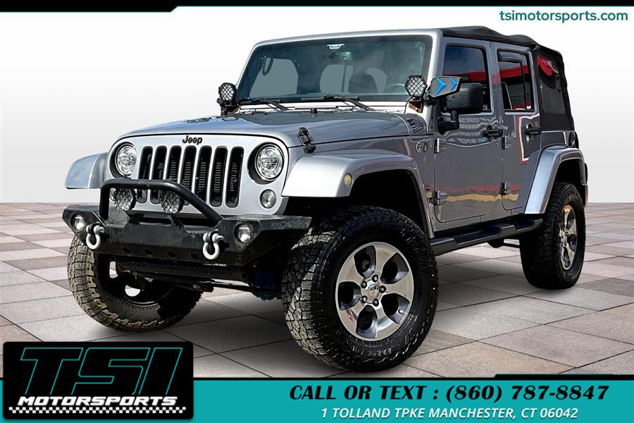 Used 2018 Jeep Wrangler JK Unlimited in Manchester, Connecticut | TSI Motorsports. Manchester, Connecticut